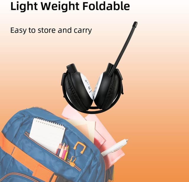 Thumbnail 6 de Retekess TR101 FM-Kopfhörer mit Radio & AUX-Eingang – für Schule, Meetings und unterwegs