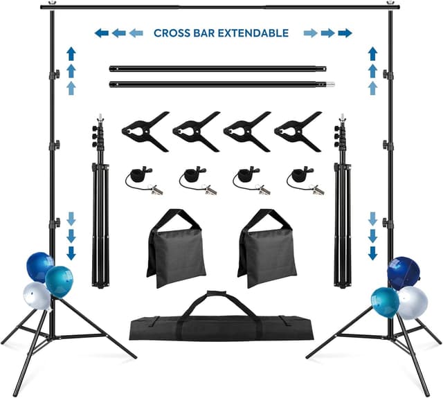 Imagen de SEDGEWIN Backdrop Stand 6.5×10ft adjustable kit 🎥 en OfertitasTOP