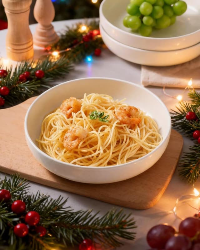 Detalle de famiware Milkyway Pasta Bowls Set of 4 (8.5" Large) in Matte White