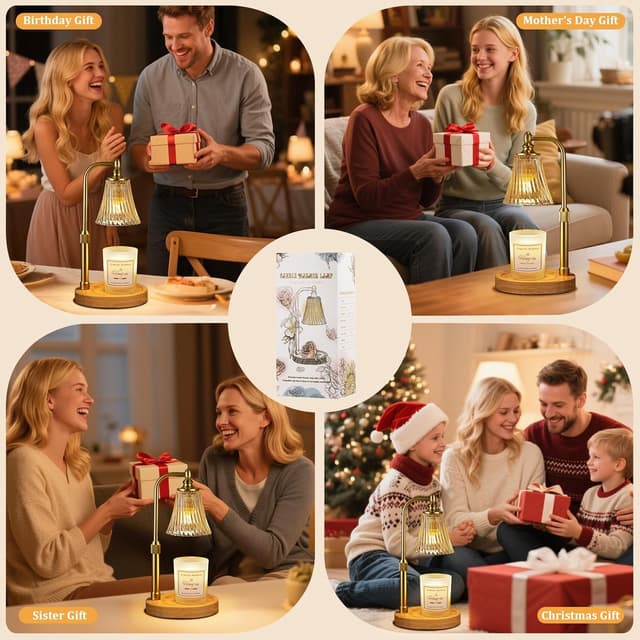 Thumbnail 4 de Candle Warmer Lamp 6in Adjustable 🕯