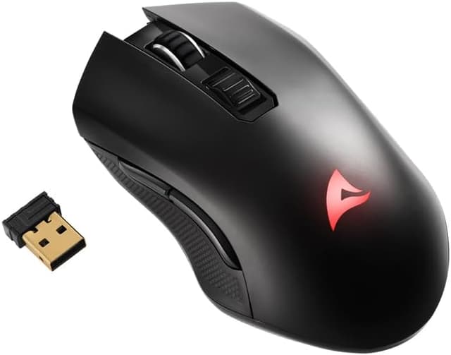 Detalle 2 de Sharkoon Skiller SGM30W souris gaming sans fil 70 h
