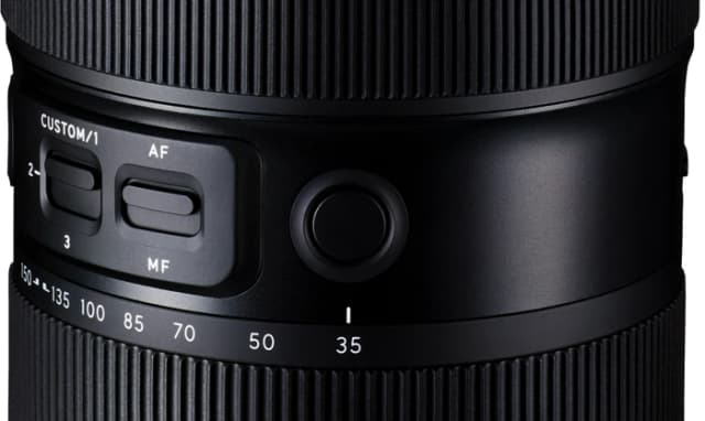 Detalle de Tamron 35-150 mm F/2.0-2.8 Di III VXD für Sony FE – lichtstarkes Allround-Zoom