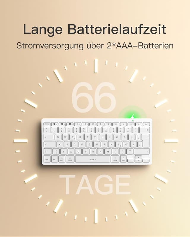 Thumbnail 5 de Inateck KB01003 Kabellose Bluetooth-Tastatur