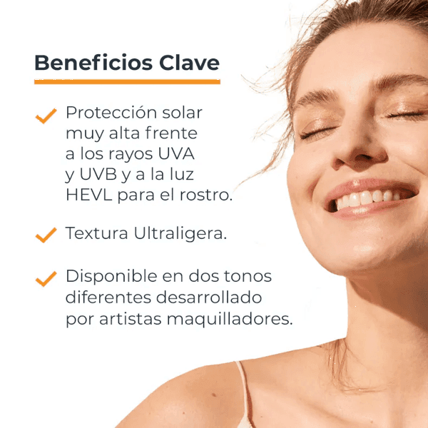 Thumbnail 1 de Eucerin Sun Face Hydro Protect Fluid SPF50+ Tint Light 2x50 ml