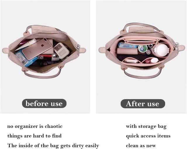 Thumbnail 4 de D.DUO Bag Insert Organizer L for LongHandle tote