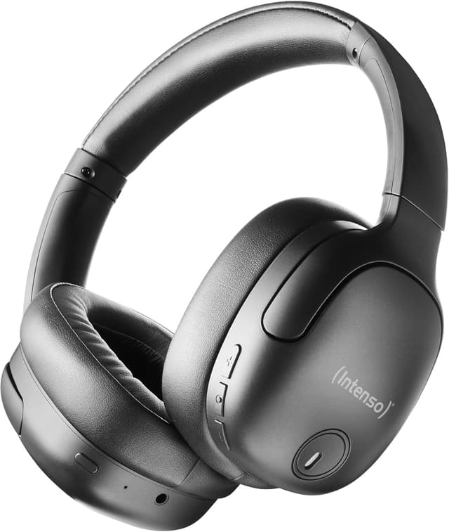 Thumbnail 6 de Intenso O400HA Over-Ear Kopfhörer (Hybrid ANC) mit bis zu 75 Std. Laufzeit, Bluetooth 5.3, Transparenz-Modus & Kabelbetrieb – Rosa