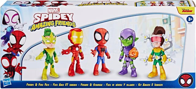Thumbnail 1 de Hasbro Spidey and His Amazing Friends 5-Pack Action Figures