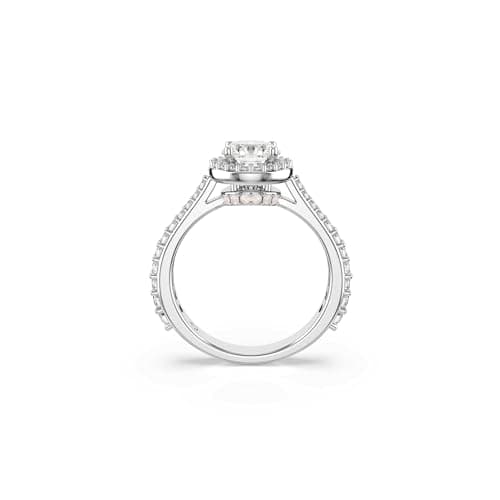 Detalle 2 de Swarovski Una Angelic Anillo cóctel pavé, talla redonda 💍