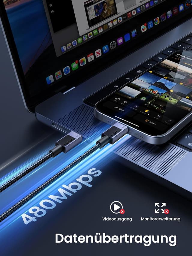 Thumbnail 4 de UGREEN 240W USB C Kabel PD 3.1