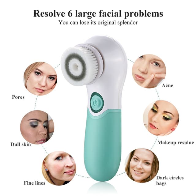 Thumbnail 6 de TOUCHBeauty Facial Cleansing Brush 3 heads
