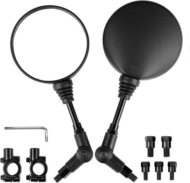 Thumbnail 6 de KEMIMOTO Rétroviseurs universels 5,5 pouces pour moto