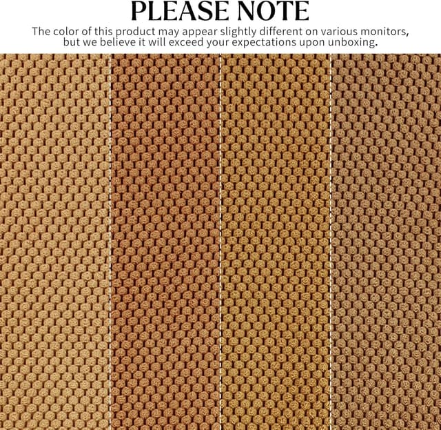 Thumbnail 4 de PRONOUS 4 Pack Brown D-Shape Chair Cushions 17"x16"