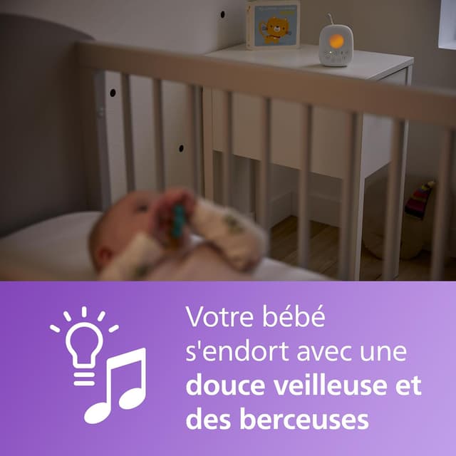 Thumbnail 4 de Philips Avent SCD713 Écoute-bébé audio 18h