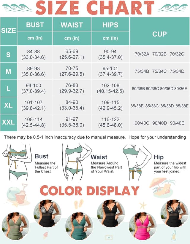 Detalle 2 de Costume intero donna CMTOP con scollo a V