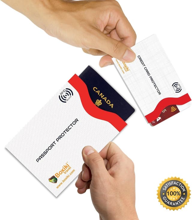 Thumbnail 6 de Boxiki Travel RFID Blocking Sleeves 15-pack