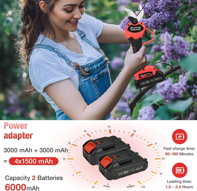 Thumbnail 1 de Tijeras de Podar 40mm 24V 📷