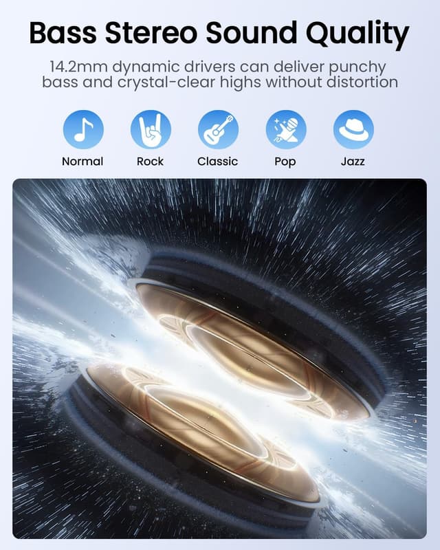 Detalle de ZIUTY ZIUTY Wireless Earbuds with ANC, 40H