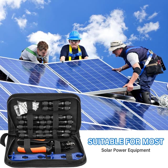 Thumbnail 6 de Cnauo Solar Crimpzange Set für PV-Kabel 2,5/4/6 mm² mit Steckern (IP68) und Zubehör