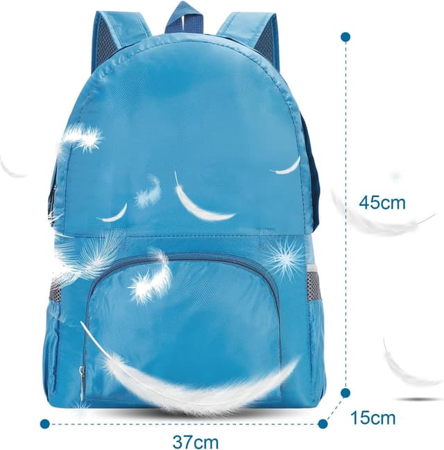 Detalle de AiQInu Zaino Pieghevole 20L ultraleggero