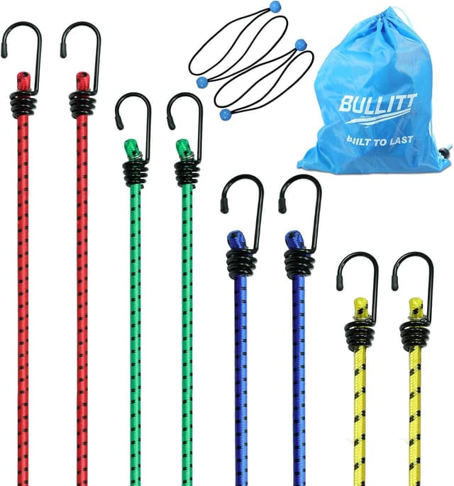 Detalle de BULLITT Bungee Cords kit 12 pack