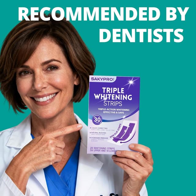 Thumbnail 4 de SAKYPRORAL Purple Whitening Strips 28 Count