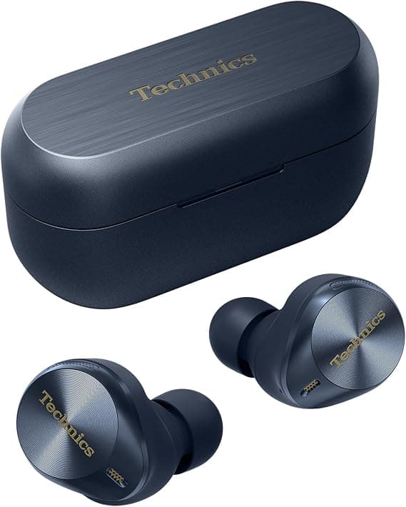 Detalle de Technics EAH-AZ80E-A Auriculares Inalámbricos Bluetooth 🎧 Azul Medianoche