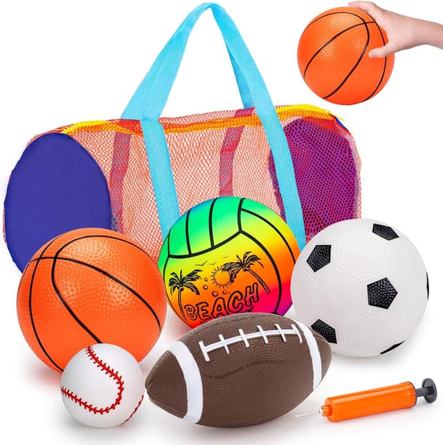 Imagen de 5 Pack Sports Balls Set for Kids en OfertitasTOP