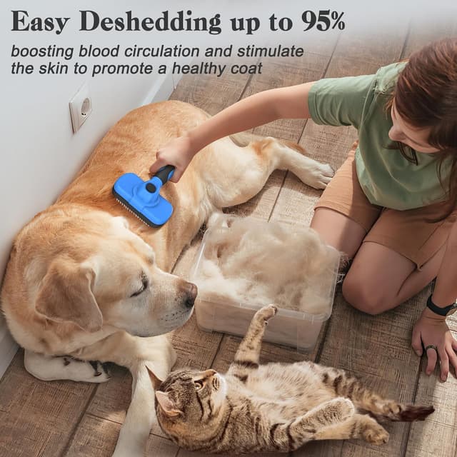 Thumbnail 4 de Swihauk Self Cleaning Slicker Brush for Dogs & Cats