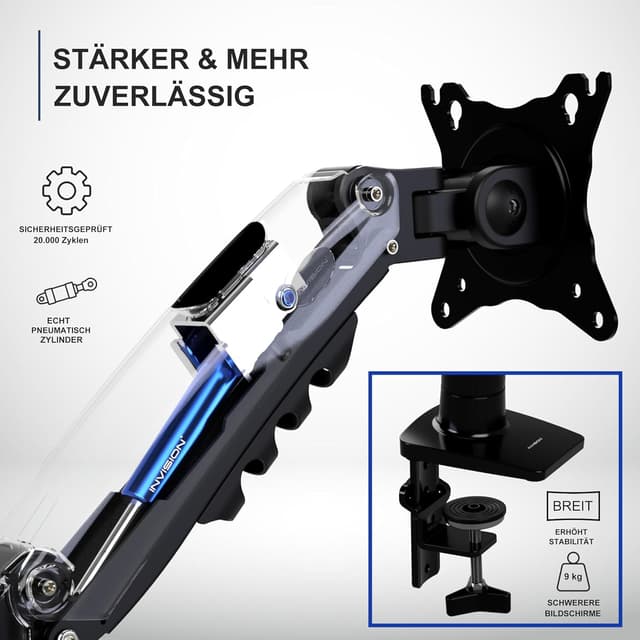 Detalle 2 de Invision MX200 Monitor Halterung 2-9 kg