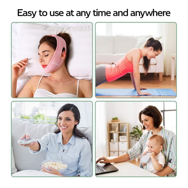 Detalle de ParaFaciem Reusable V Line Mask for Double Chin & Face Lifting (Slimming Strap)