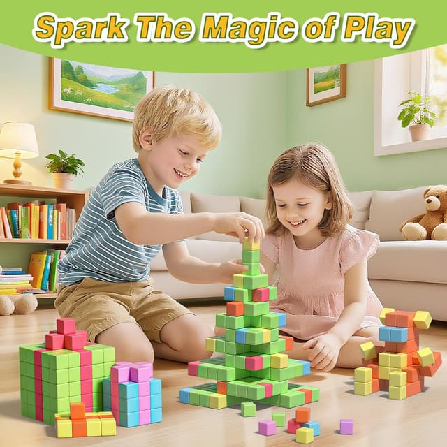 Thumbnail 5 de Apluses Magnetic Blocks 100 pcs 🧩