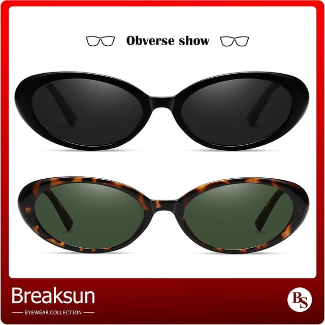 Thumbnail 3 de Breaksun Retro Oval Sunglasses