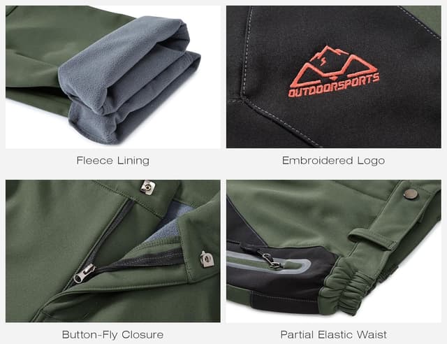 Detalle 2 de Rdruko Snow Pants for Ski, 4 Pockets