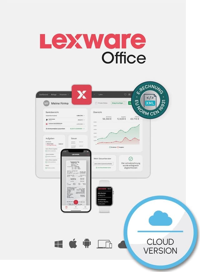 Imagen de Lexware Office XL 365 Tage Aktivierungscode en OfertitasTOP