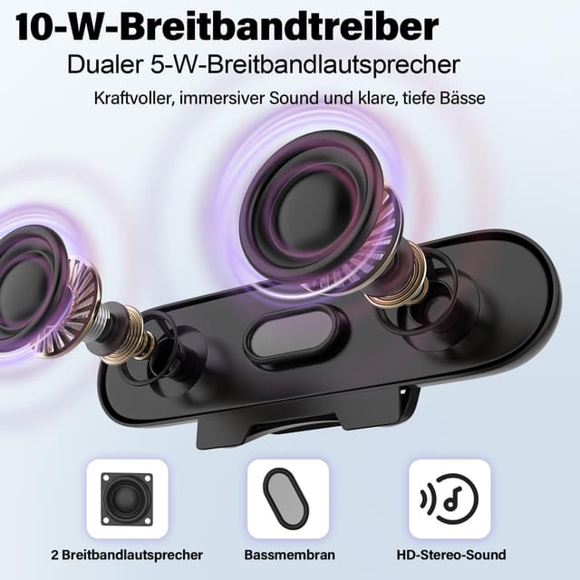 Thumbnail 3 de ZETIY PC Lautsprecher Clip USB