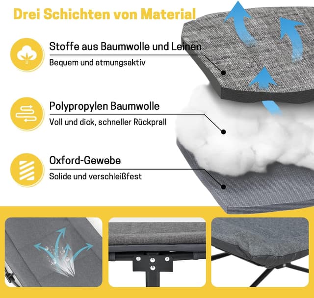 Thumbnail 4 de ATORPOK SHOP Campingbett klappbar 200 kg