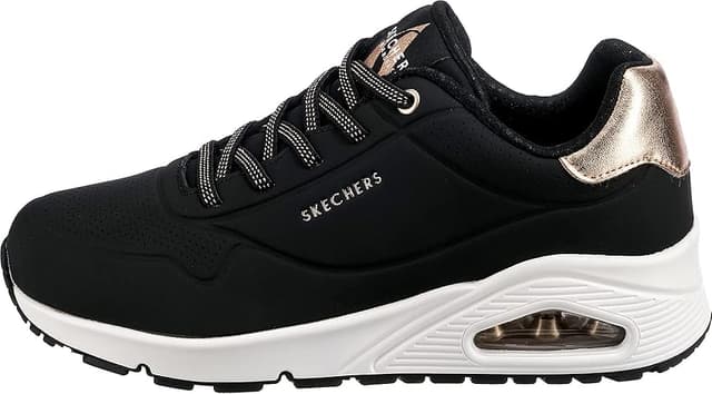 Detalle de Skechers Uno - Shimmer Away, Zapatillas Mujer, Black