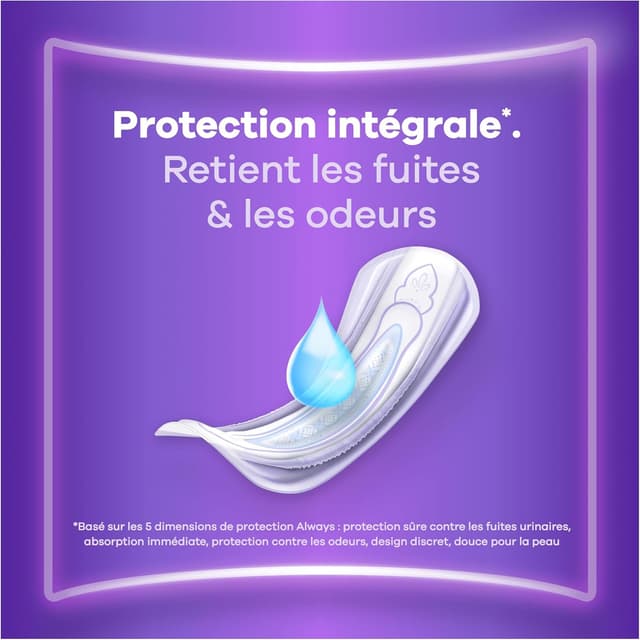 Thumbnail 1 de Always Discreet Serviettes Longues Fuites Urinaires 48