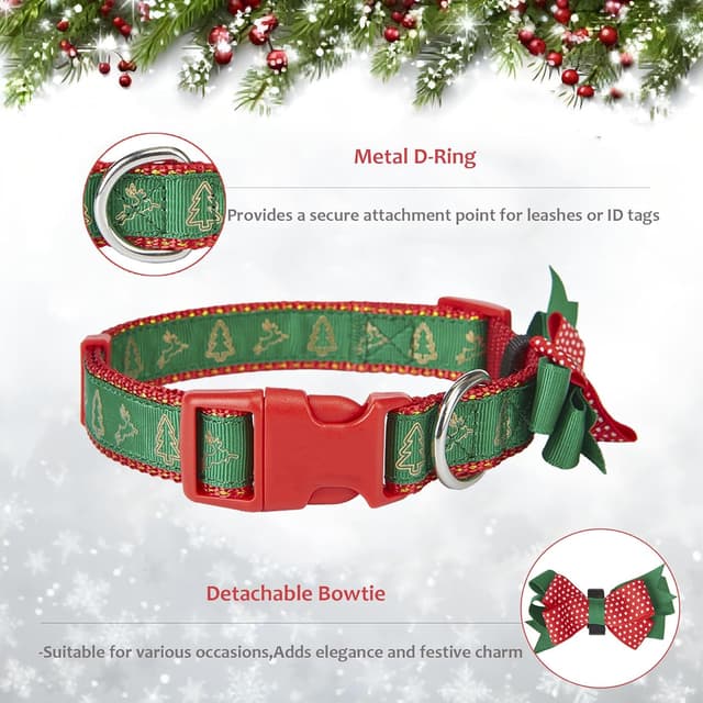 Thumbnail 1 de Petiry Festive Christmas Dog Collar