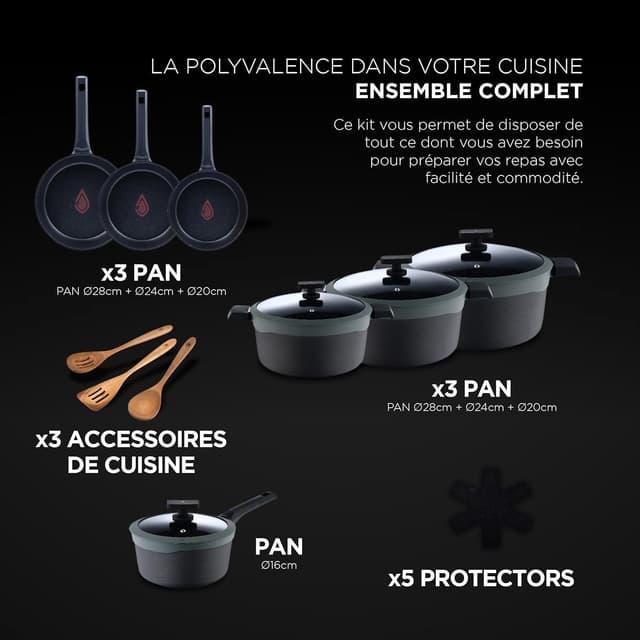 Thumbnail 7 de MasterPRO Gastro Reeco | Juego Completo de Cocina