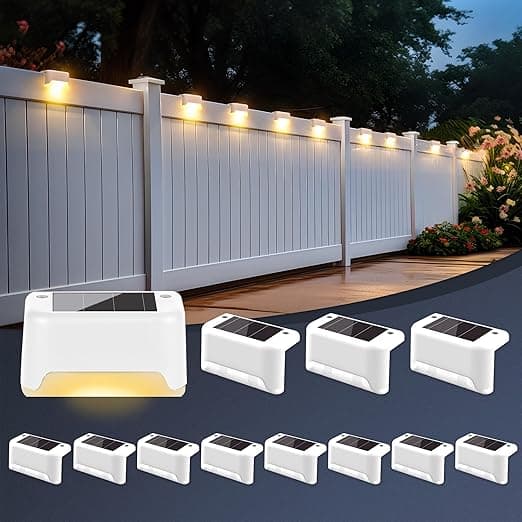 Imagen de GIGALUMI Luces Solares Exteriores Pack de 12 🌟 en OfertitasTOP