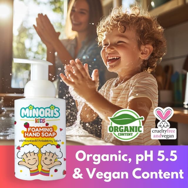 Thumbnail 2 de Minoris Kids Jabón Espumoso Hipoalergénico con Aroma de Sandía🍓