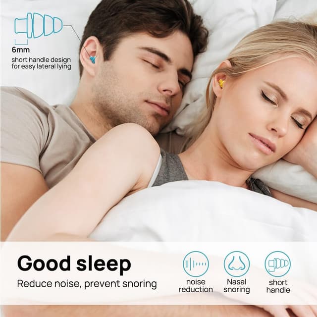 Thumbnail 2 de Silicone Ear Plugs 33 dB SNR, 10 Pairs