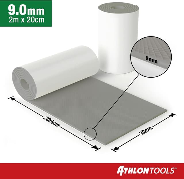 Thumbnail 6 de ATHLON TOOLS 2× Auto-Türkantenschutz FlexProtect (je 2 m) – extra dick, selbstklebend, wasserabweisend, grau
