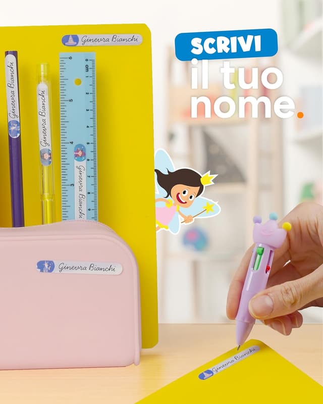 Detalle 2 de mycustomy Etichette adesive scuola 280