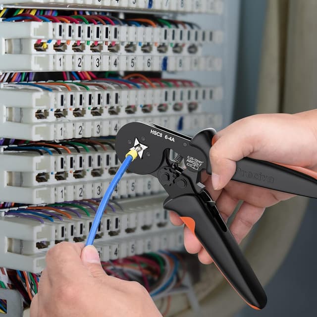 Thumbnail 6 de Pince à sertir 0,25–10 mm² avec 2 000 cosses à viroles (Preciva, AWG23-7)