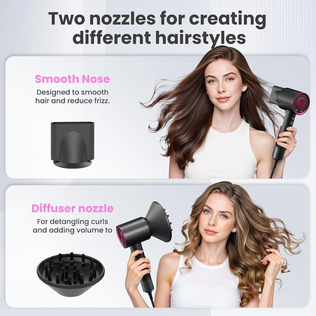 Thumbnail 5 de AIUNAOM Phon Capelli Professionale 160000 giri/min