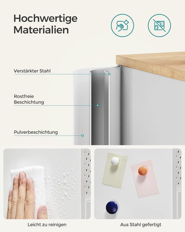 Thumbnail 3 de SONGMICS Aufbewahrungsschrank LSC102W57