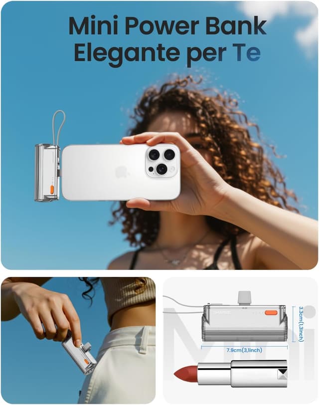 Thumbnail 4 de SHARGE Flow Mini 2 Powerbank 5000 mAh