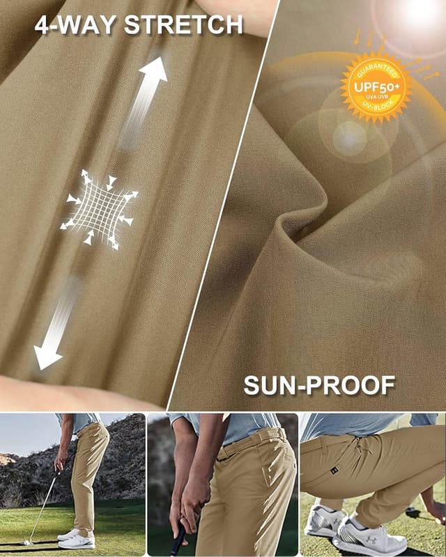 Detalle de 33,000ft Men’s Golf Trousers UPF 50